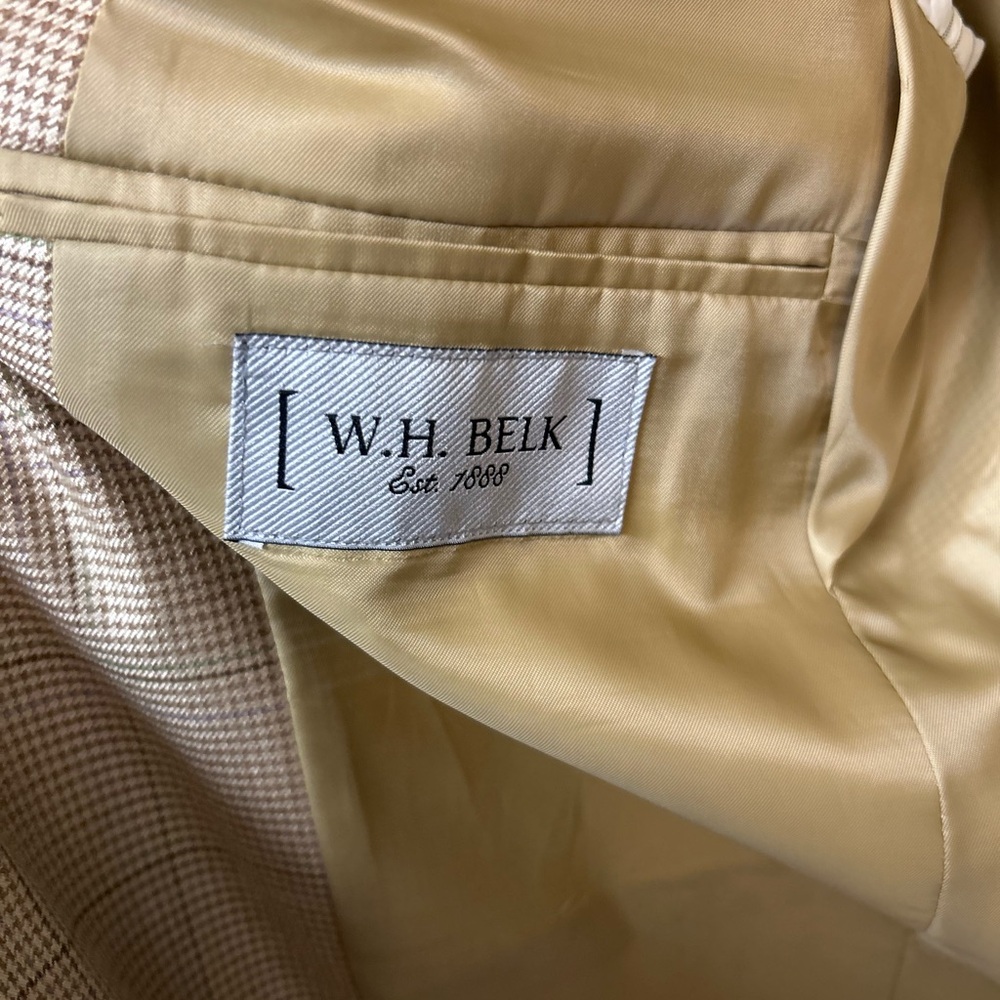 Men's Tan Blazer - Picture 3 of 4